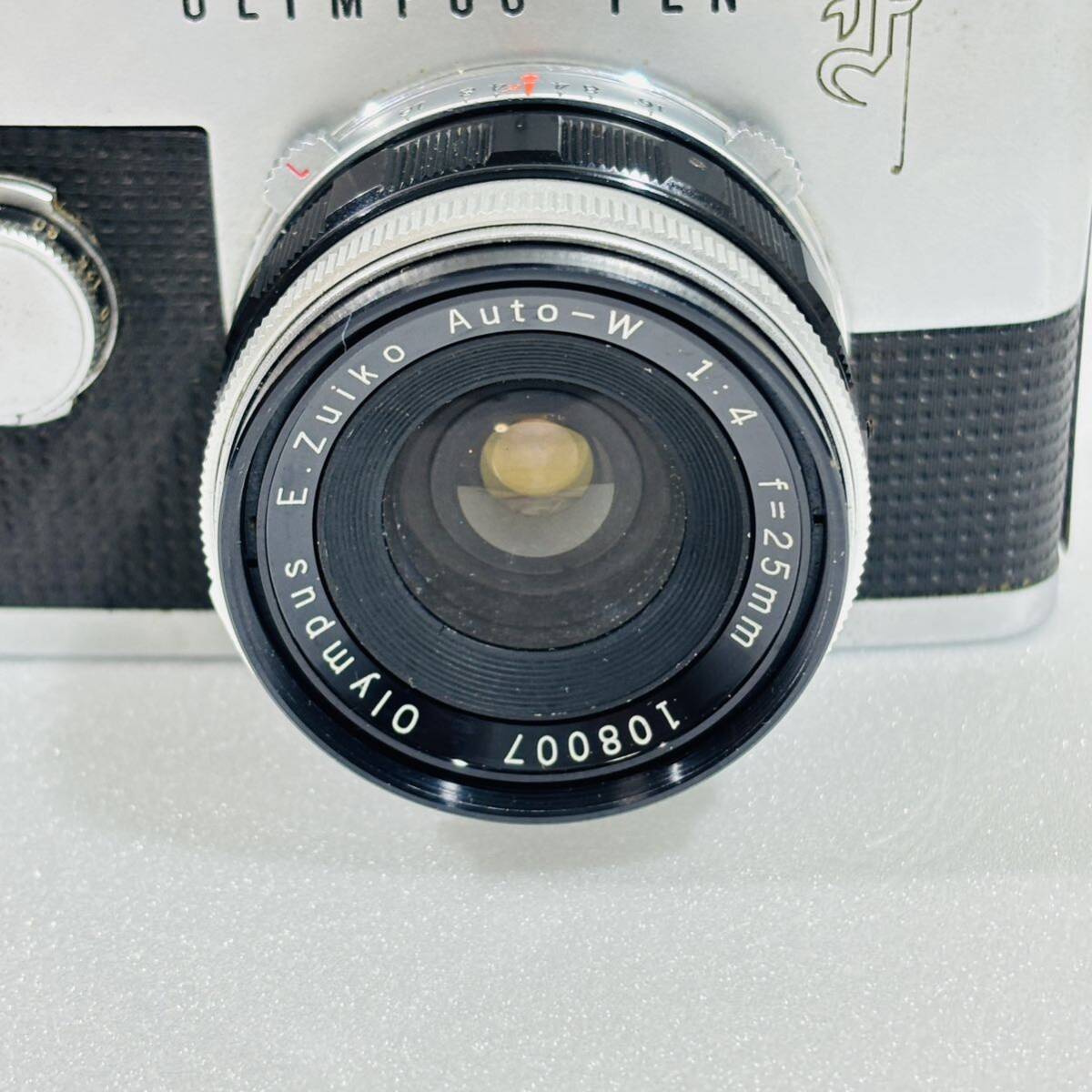 （14）Olympus PEN F / E.Zuiko Auto-W 25mm 1:4 一眼レフ セット品 現状品 オリンパス ペンの画像2