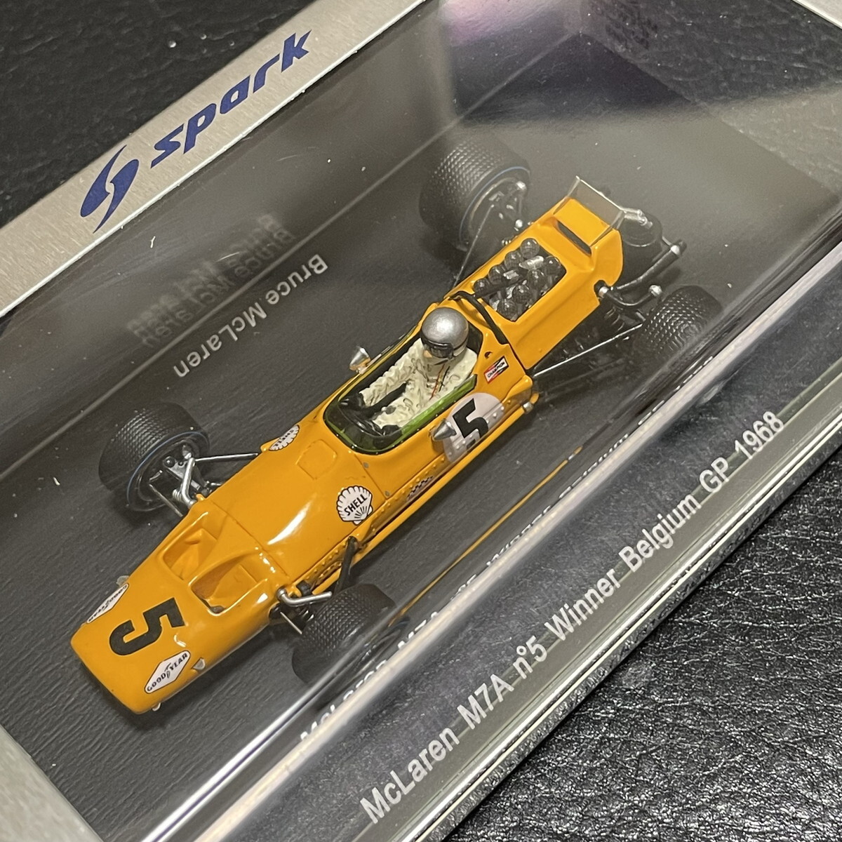 1/43 スパーク マクラーレン MC LAREN M7A #5 優勝 ベルギーGP 1968 SPARK S3108 の画像1