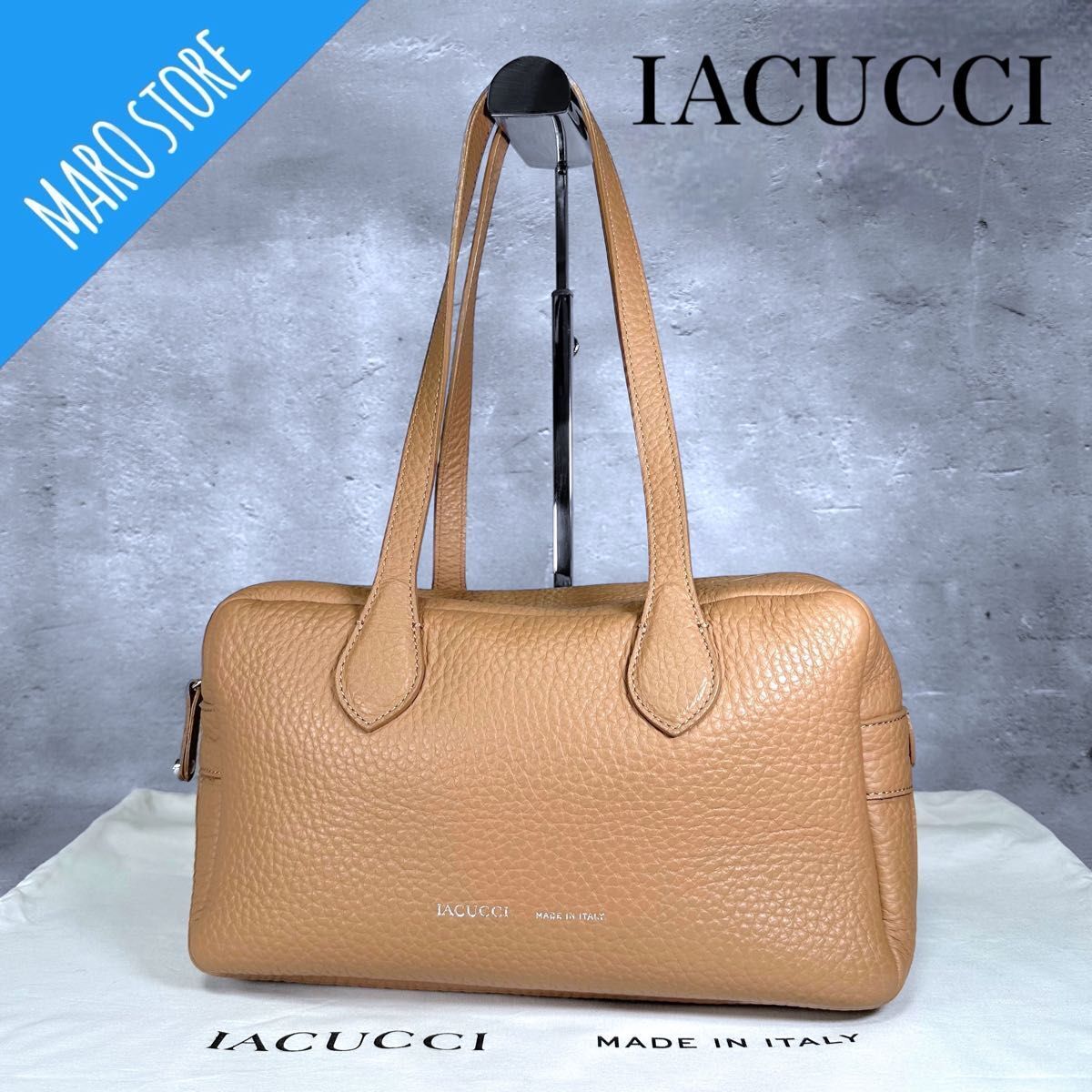 【超美品】IACUCCI VINO ALCE ヴィノ アルチェ ボストンバッグ