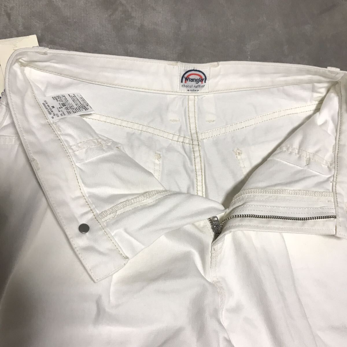 Wrangler Wrangler Denim джинсы широкий брюки белый женский M размер талия 70cm унисекс новый товар не использовался с биркой 