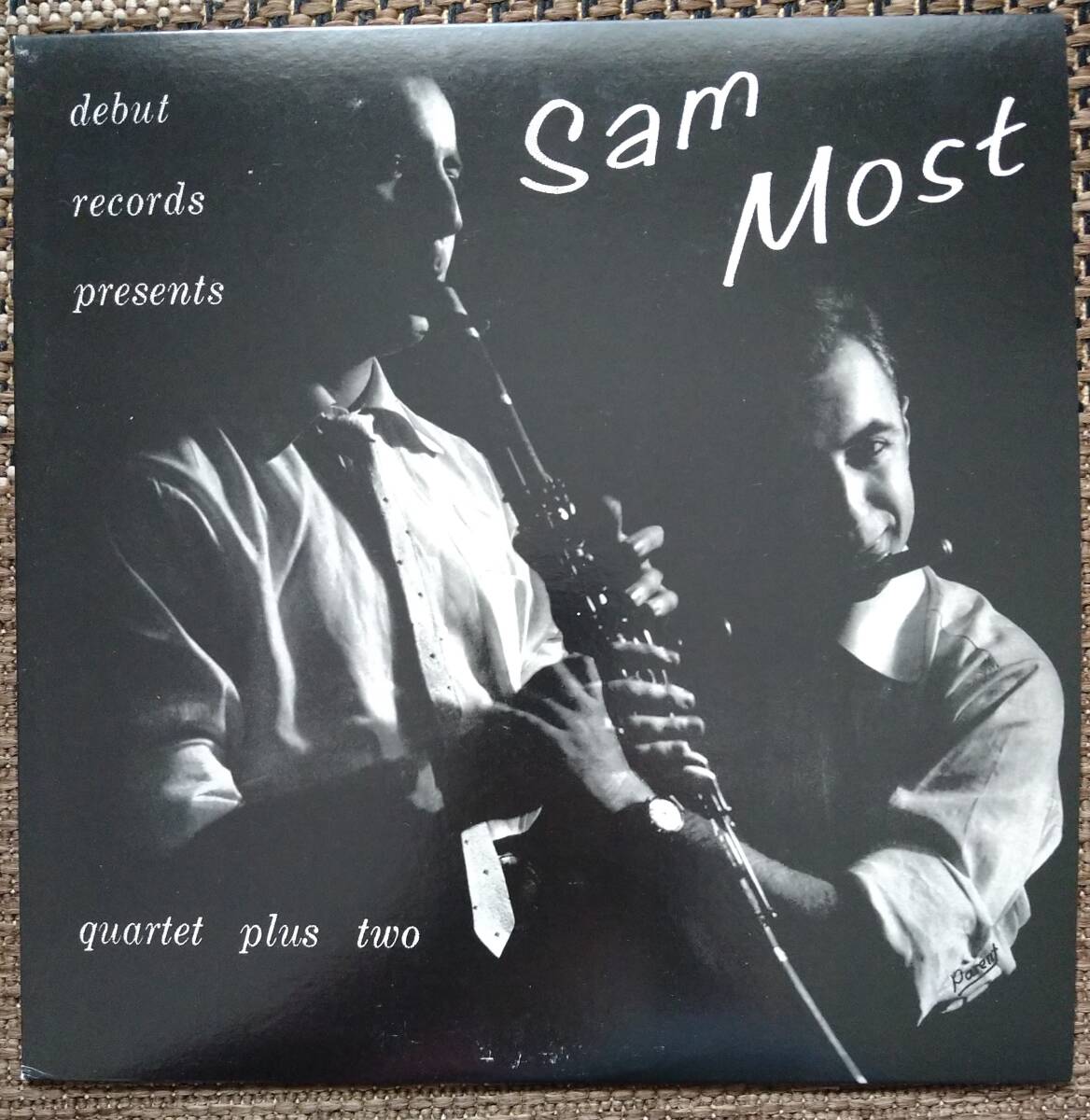 日本盤【Sam Most】quartet plus two (Debut DLP-11) Wave Jazz Classics 厚紙の美盤です _画像1