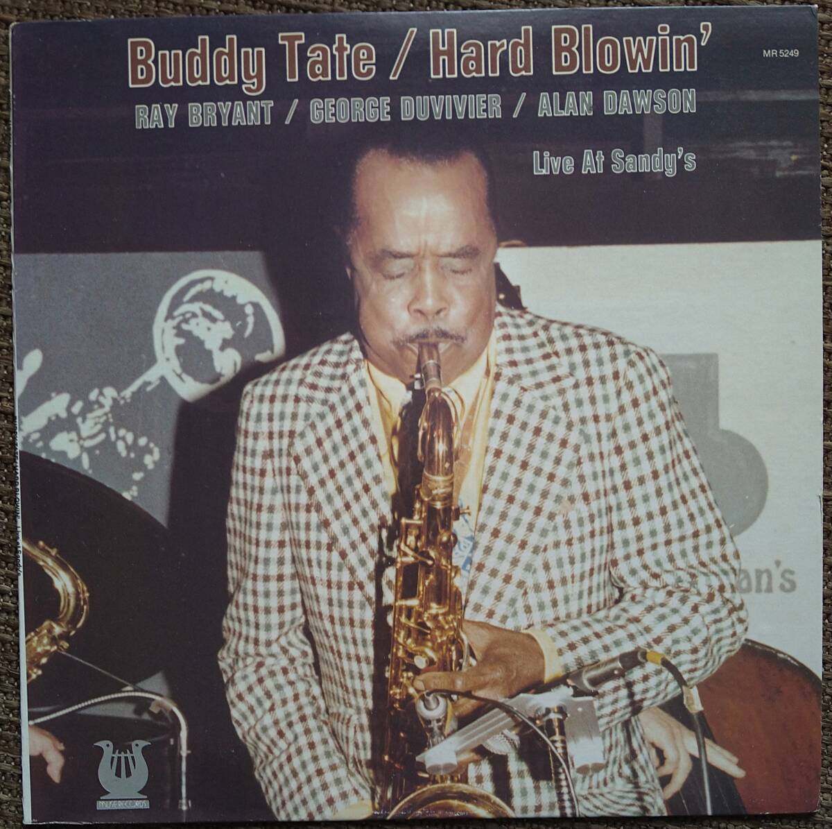 USオリジナル盤【Buddy Tate】Hard Blowin’ (Muse MR5249) Ray Bryant, George Duvivier, Alan Dawson参加　テナー好きにはお勧め！_画像1