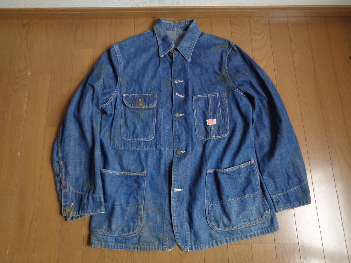 Yahoo!オークション - 40s 50s ビンテージ カバーオール DRUM Yahoo!オークション - 40s 50s ビンテージ カバーオール DRUM