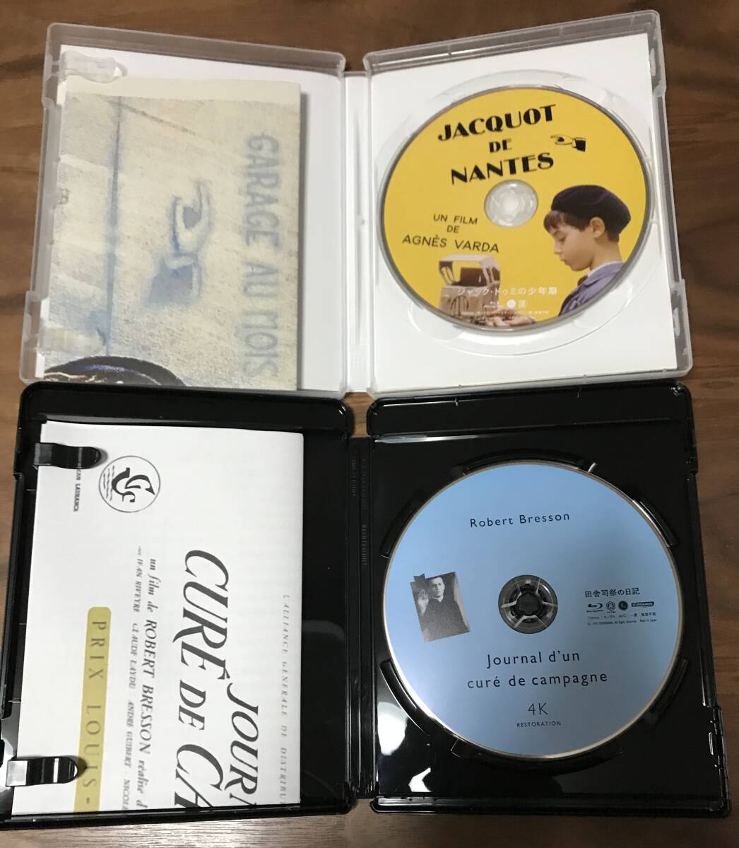 フランス映画 Blu-ray 中古6本セット/シェルブールの雨傘 ロシュフォールの恋人たち ローラ 天使の入江 田舎司祭の日記 ジャック・ドゥミの画像8