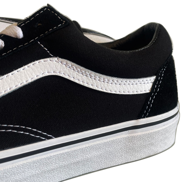 格安 VANS バンズ OLD SKOOLオールドスクールBLK/WHITEブラック 27.5cm 新品未使用_画像4