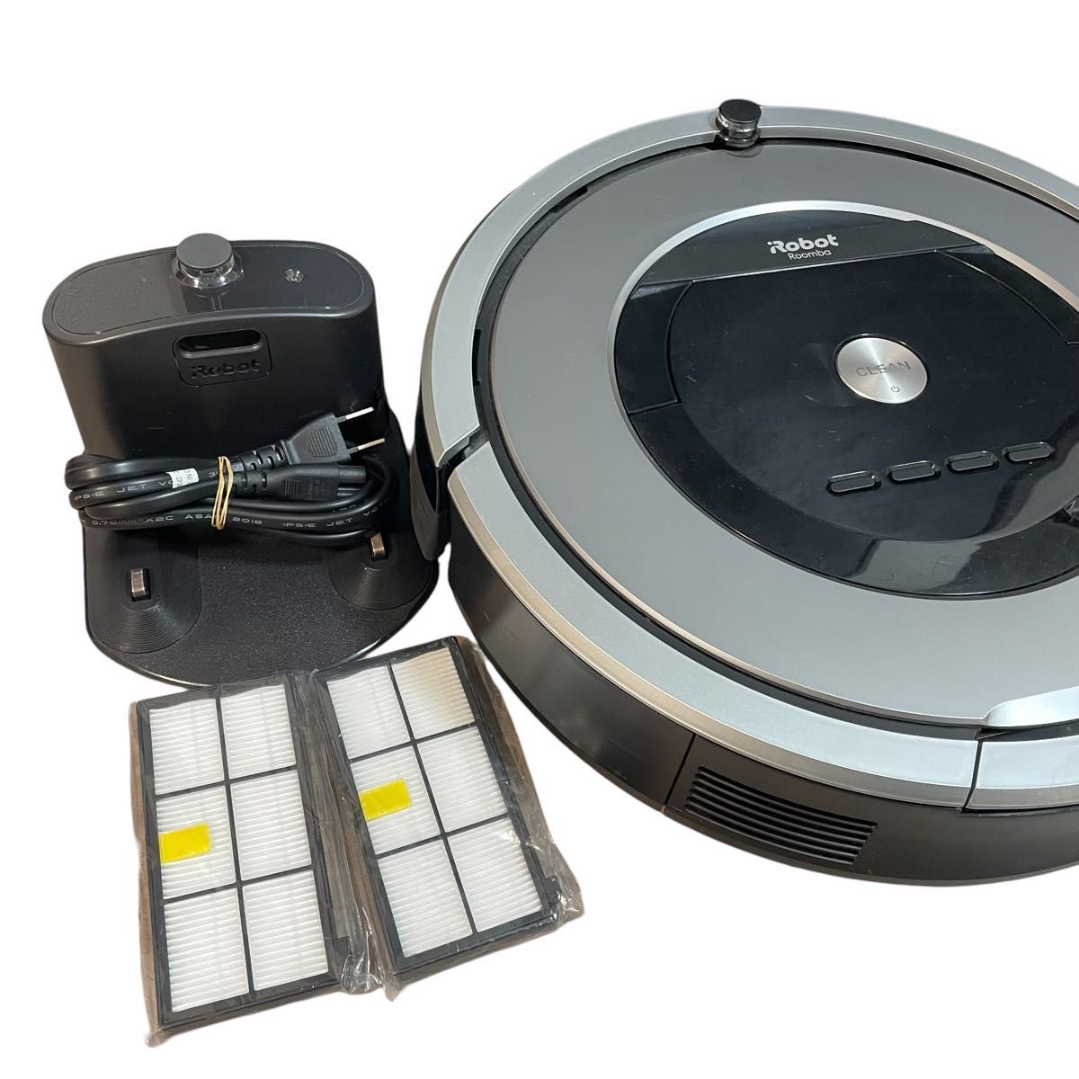 【美品/付属新品未開封】ルンバ 876 フィルター新品 バーチャルウォール新品  Roomba  iRobot  お掃除ロボット