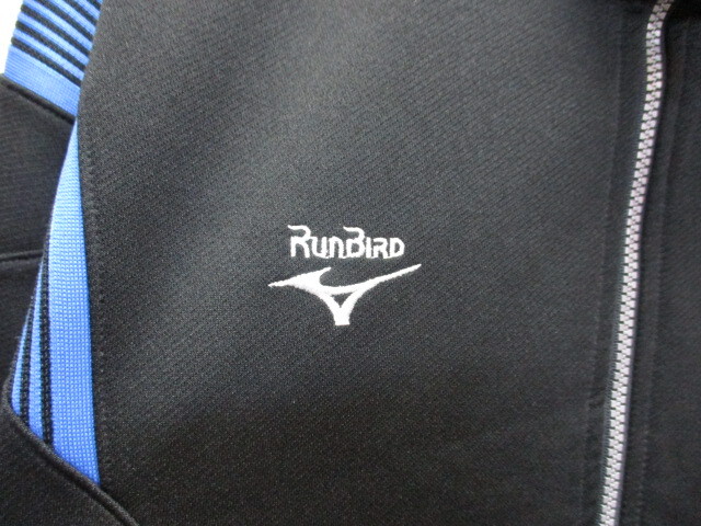  Mizuno Ran bird 90s Vintage джерси верх мужской O XL LL чёрный синий белый спортивная куртка грузовик верх блузон 04242