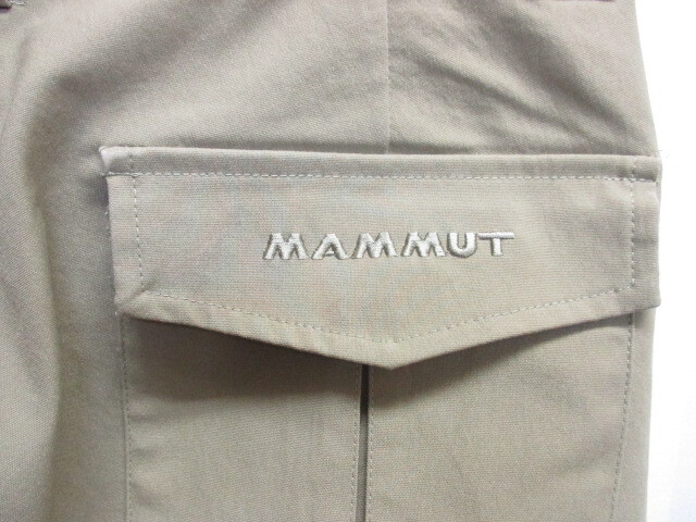 MAMMUT　マムート　ストレッチパンツ　ベージュ系　トレッキングパンツ　カーゴパンツ　トレイルパンツ　登山　アウトドア キャンプ04262_画像3