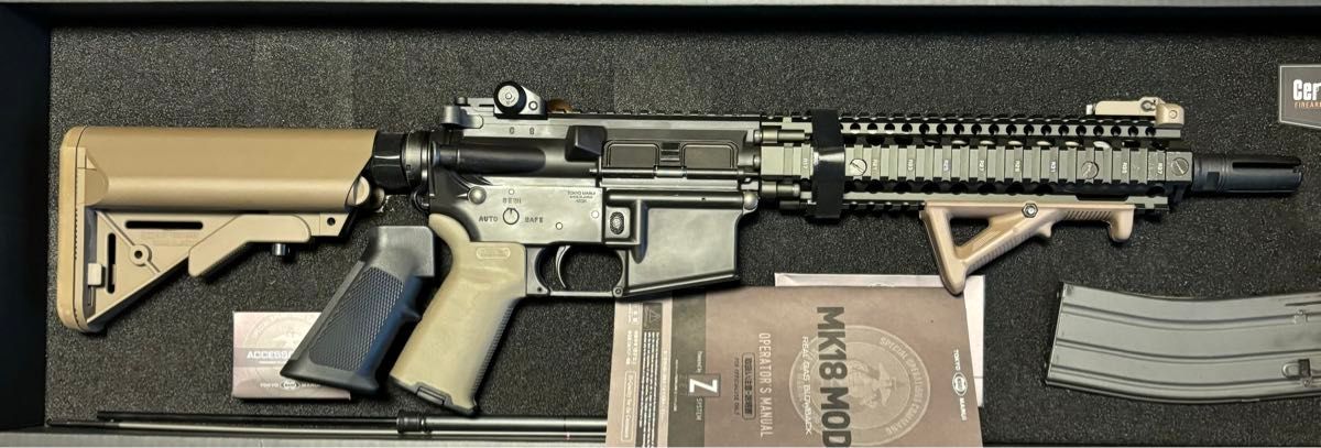 東京マルイ MK18 MOD1 ガスブローバックライフル 外装カスタム 東京マルイ MK18 mod1 ガスブローバック ライフル 外装カスタム