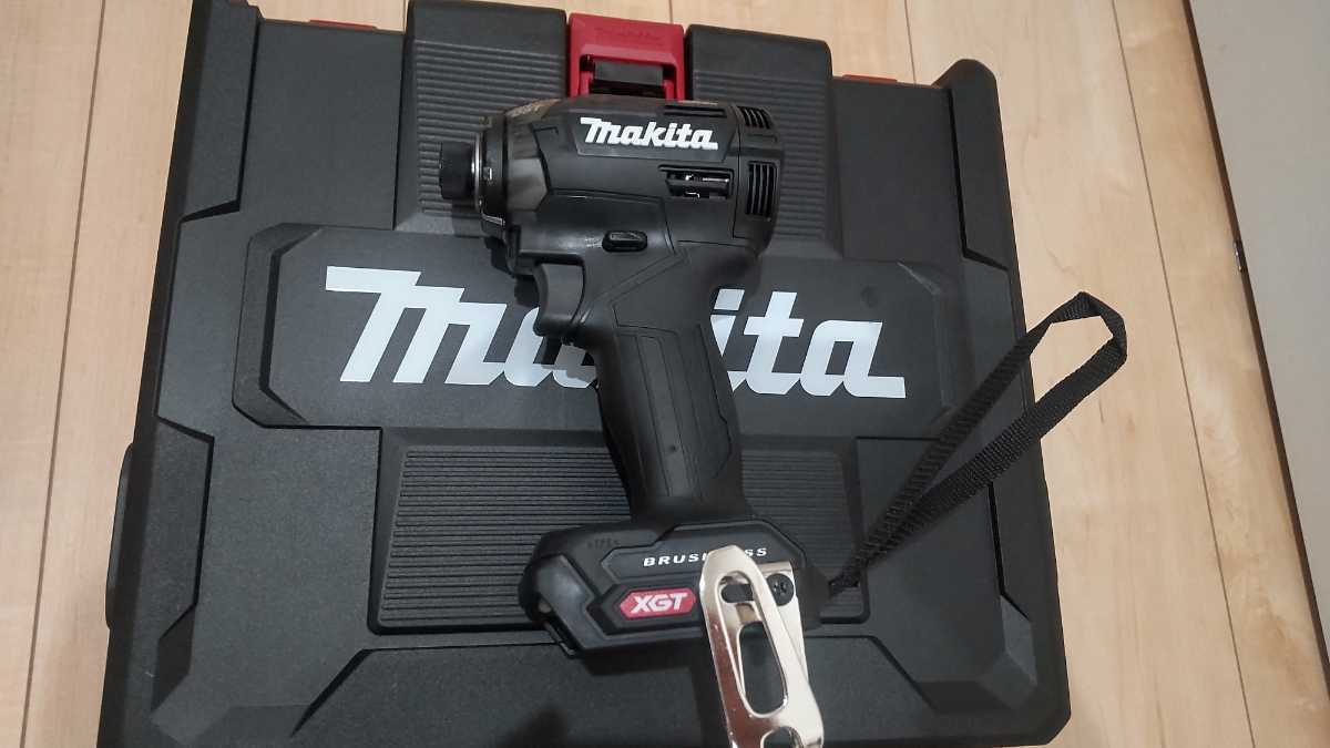 ★本体のみ 最新 makita マキタ ブラック TD002G 充電式 インパクトドライバ 未使用 本体 純正 40vMAX