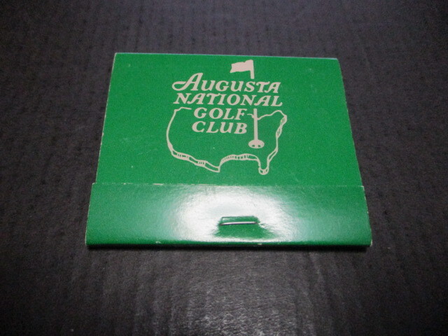  Match label Augusta National Golf Club 