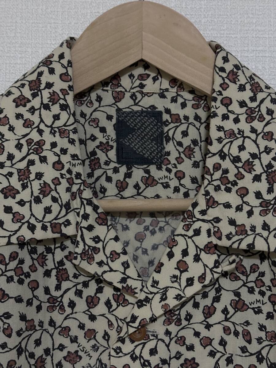 visvim i.c.t WALLIS SHIRT S/S Color IVORY Size.1_画像3