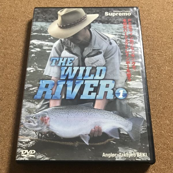 DVD THE WILD RIVER 1 関武次郎 犀川 レインボートラウト レイク 釣り フィッシング ルアー サクラマス スプリーモの画像1