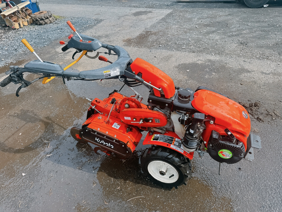 動作良好 kubota クボタ 管理機 耕運機 ベジマスター 野菜の達人 TA500-S ガソリンエンジン GR130-E-2T 茨城県常陸大宮市根本 044い6 I外の画像2