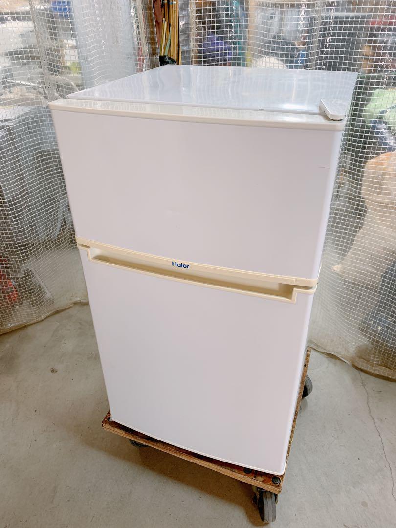 中古 Haier ハイアール 冷凍冷蔵庫 JR-N85A 2015年製 2ドア 冷蔵庫 小型 一人暮らし 単身に 引取歓迎 茨城県常陸大宮市 0401か1 H 家Bの画像1