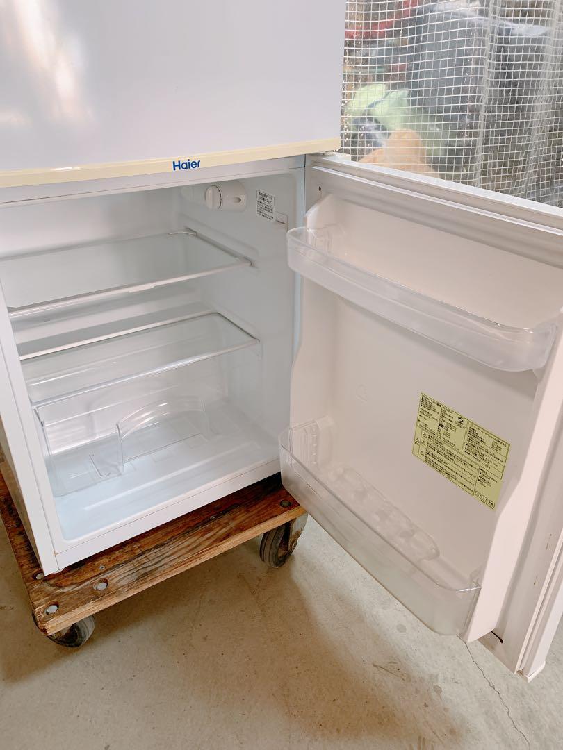 中古 Haier ハイアール 冷凍冷蔵庫 JR-N85A 2015年製 2ドア 冷蔵庫 小型 一人暮らし 単身に 引取歓迎 茨城県常陸大宮市 0401か1 H 家Bの画像7