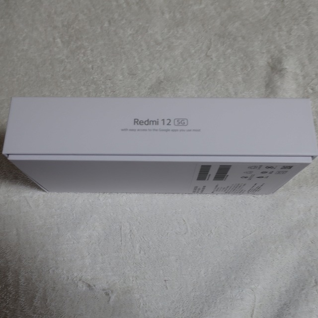 Xiaomi シャオミ Redmi 12 5G XIG03 ポーラシルバー メモリ4GB ストレージ128GB UQモバイル版 通電確認済み_画像2