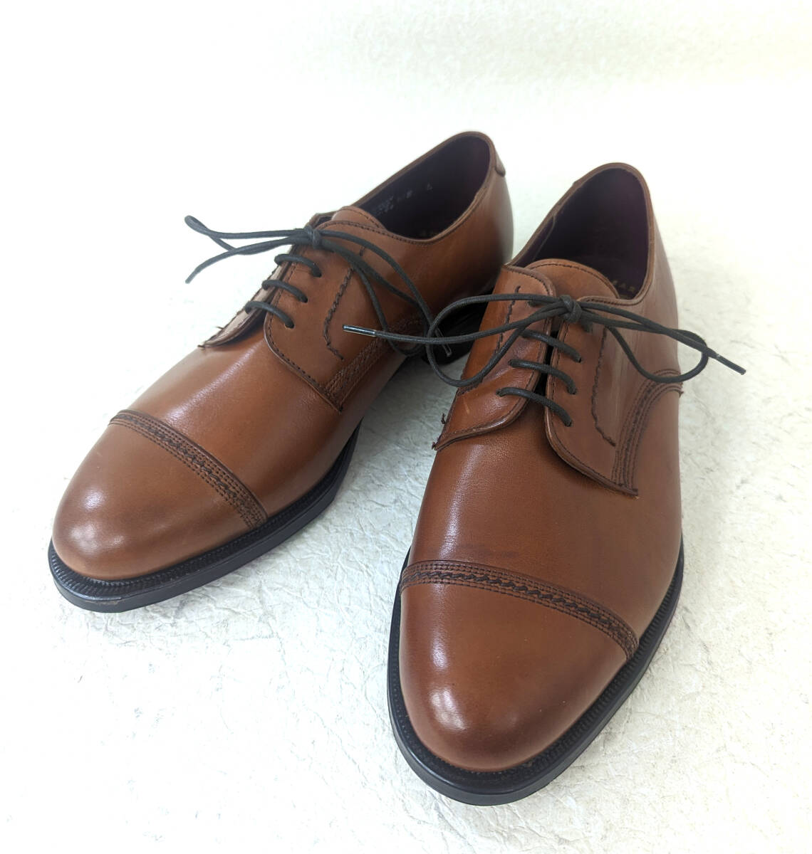 41948C GRENSON グレンソン 125周年記念 アニバーサリーエディション 1991年製 ブラウン系 6.5EF 日本サイズ25.0cmくらい 試着のみの画像1