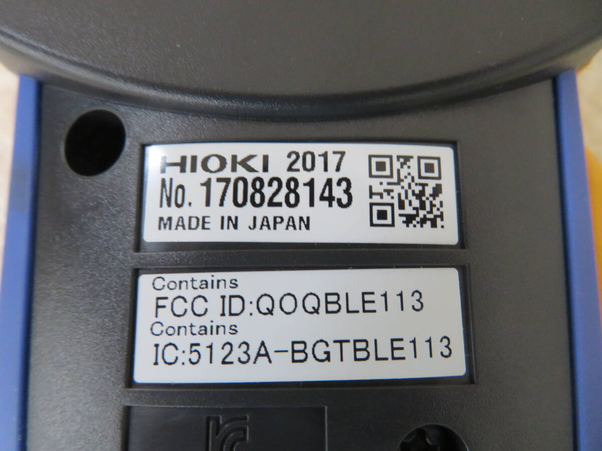 42035C HIOKI AC/DCクランプメーター CM4372 説明書付き 動作確認済みの画像7