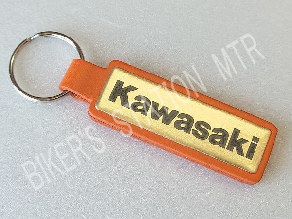  Speed shipping!KAWASAKI/ original / Kawasaki / plate key holder / Brown 