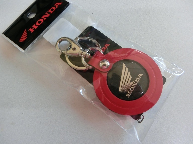  Speed shipping!HONDA/ original / Honda / Wing key holder / red /WING emblem key holder 