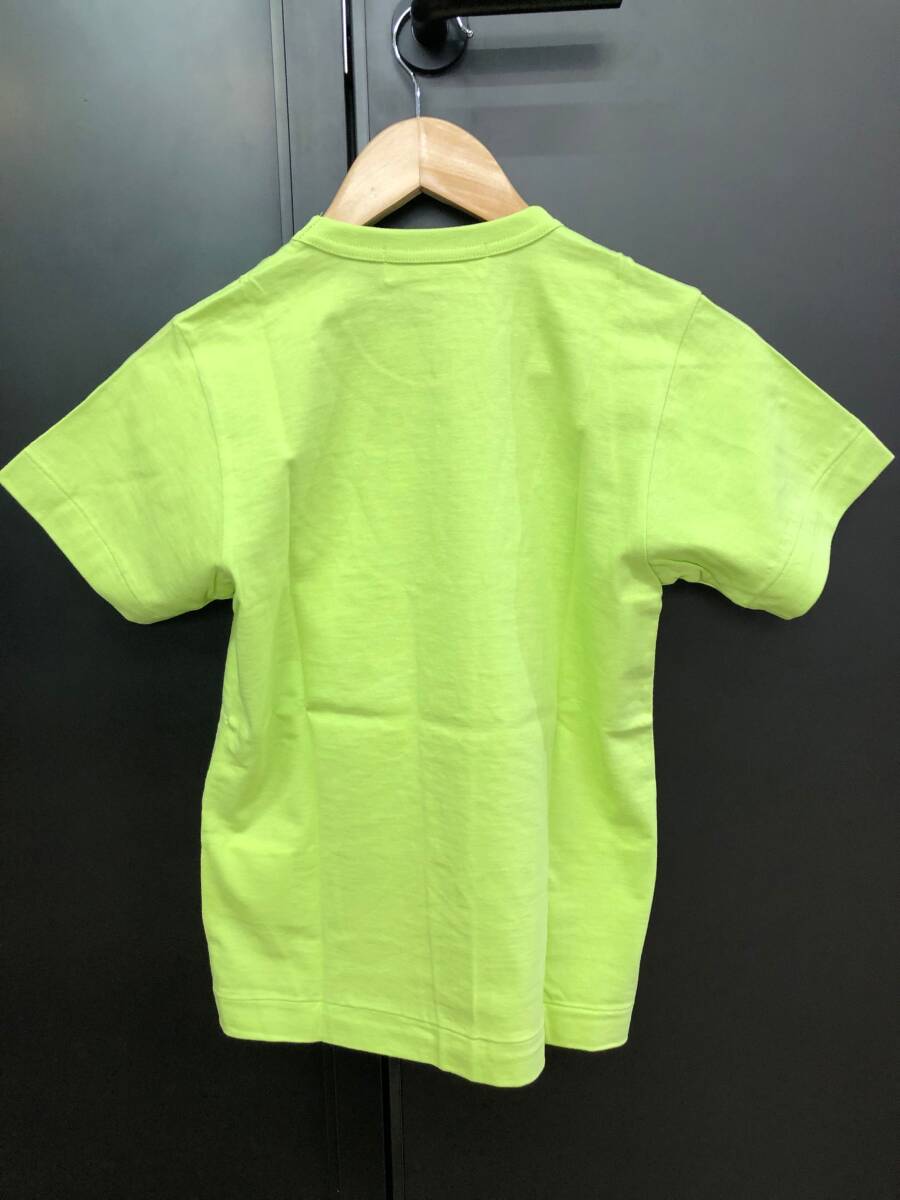 COMME des GARCONS PLAY Tシャツ　黄緑×赤ハート(レディース）　Sサイズ AZ-271_画像2