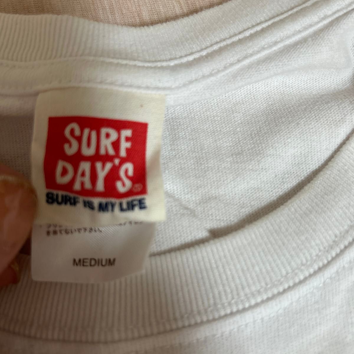 SURF DAYS  レディース半袖Tシャツ  白