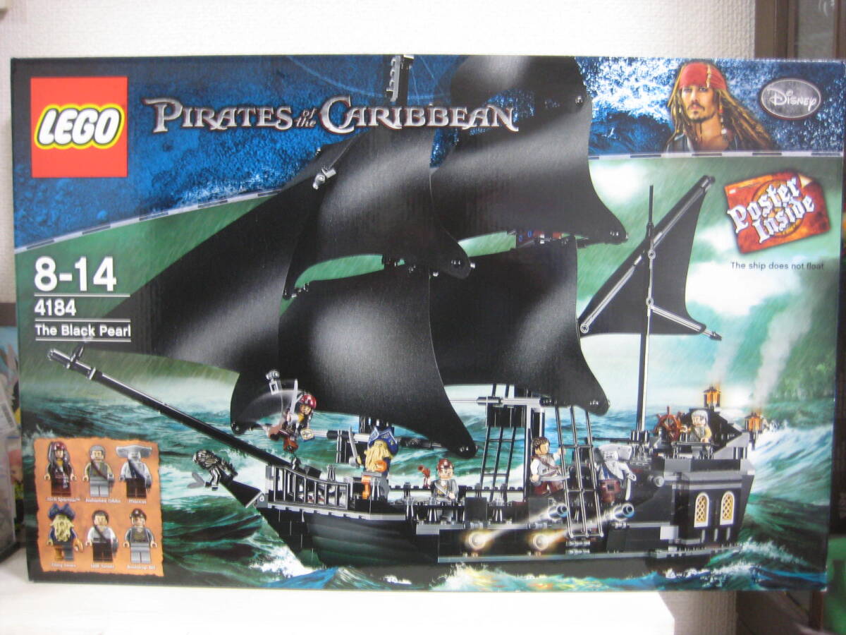 レゴ　パイレーツ・オブ・カリビアン　8‐14　4184　ブラックパール号　LEGO　PIRATES of the CARIBBEAN　ジャック・スパロウ　Black Pearl