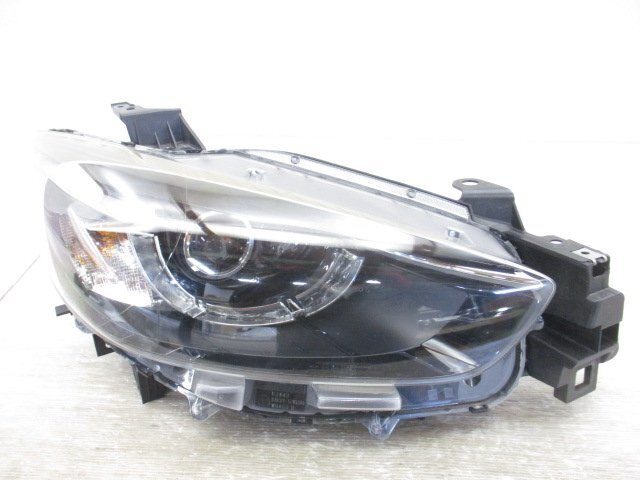 ★ 取付部破損無し マツダ CX-5 CX5 KEFFW KE2FW KE5FW 後期 純正 右 LED ヘッド ライト ユニット STANLEY W2857 打刻 タ (B039166)_画像1