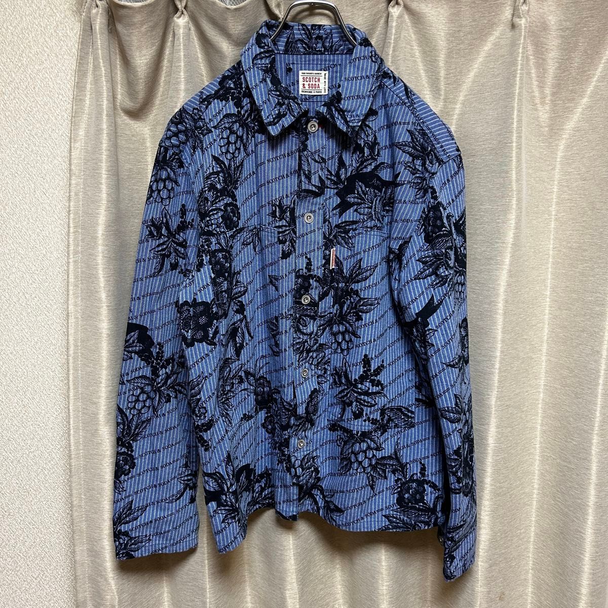 SCOTCH & SODA スコッチアンドソーダ デニムシャツジャケット 総 SCOTCH & SODA スコッチアンドソーダ デニムシャツジャケット 総