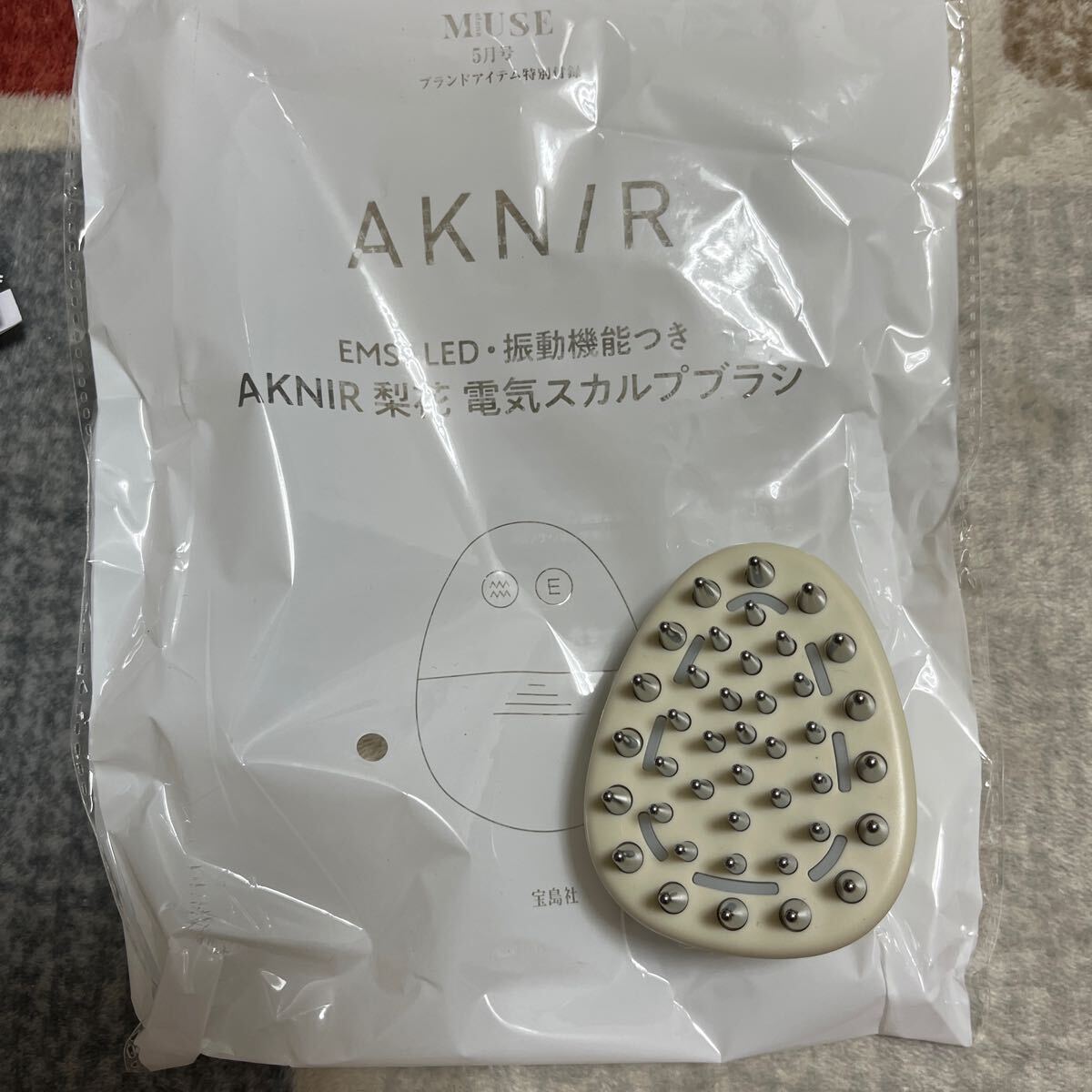 雑誌付録 AKNIR 梨花　電気スカルプブラシ_画像2