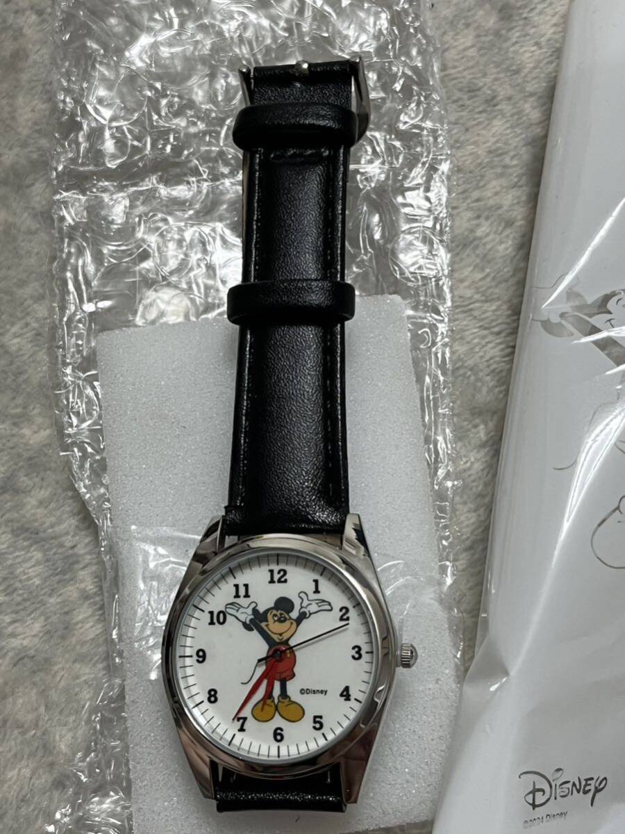雑誌付録 ミッキーマウス デザイン ヴィンテージ調腕時計の画像2