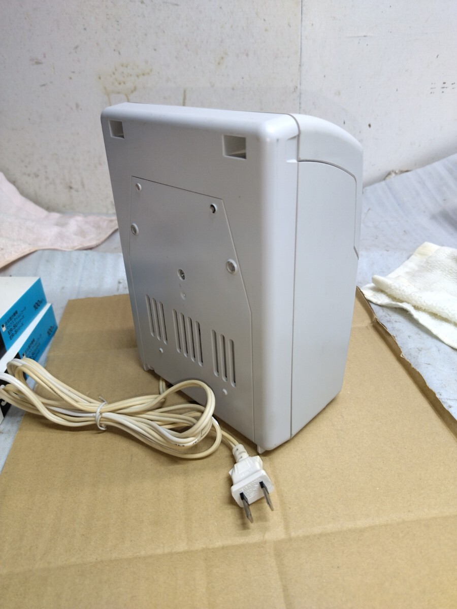 MAX/マックス タイムレコーダー ER-110SⅣ タイムカード付き　_画像6