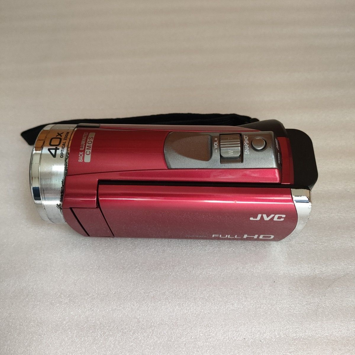 JVC GZ-E600-R デジタルビデオカメラ　予備バッテリー２個付　稼働品 ビクター エブリオ