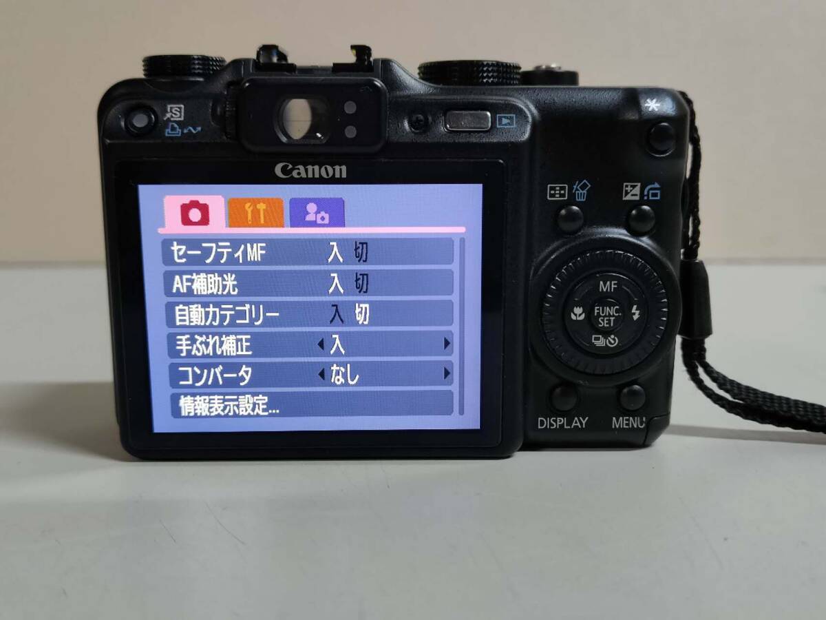 Canon PowerShot G9 キャノン デジタルカメラ made in Japan 動作品_画像3
