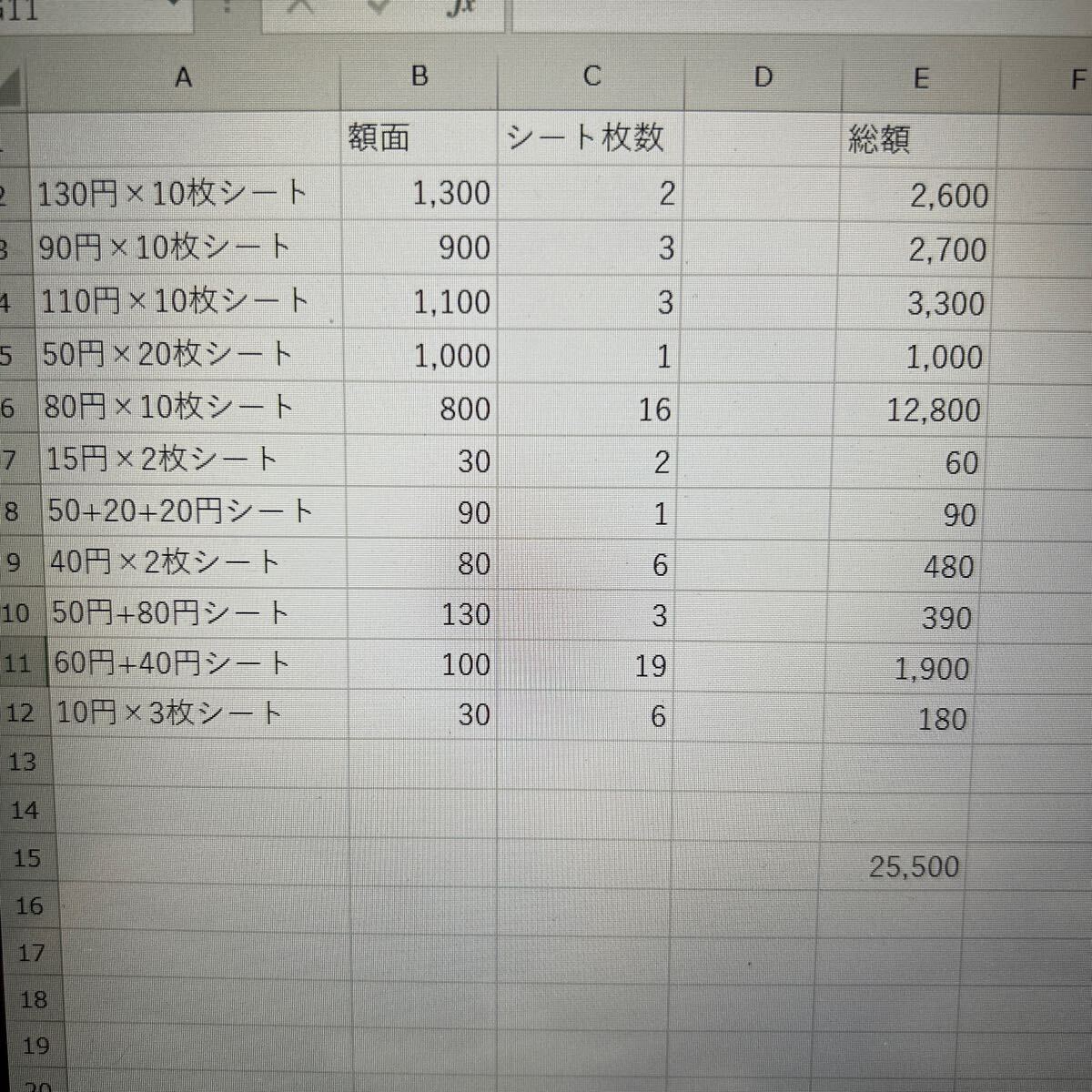 【YOS2527和半】 未使用切手シートいろいろ 総額25,500円分 お年玉小型シート 国際文通週間 日本郵便 の画像5