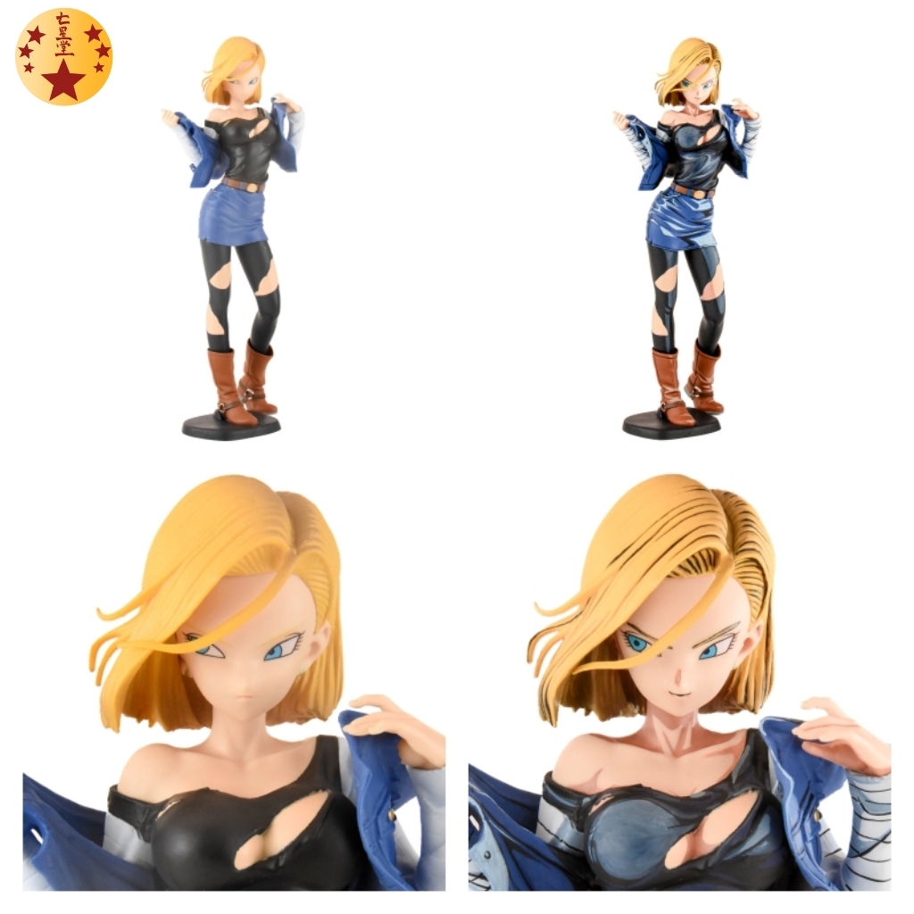 ☆★ 二次元 リペイント ★☆ 18号 ドラゴンボール GLITTER＆GLAMOURS 人造人間 ANDROID フィギュア 一点物 figure 一点物 塗装 美少女の画像2