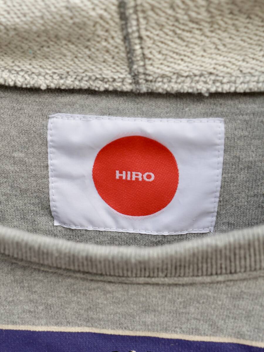 HIRO (現 KIDILL) ヒロ キディル DEATH CARD ビッグスウェットパーカーの画像5