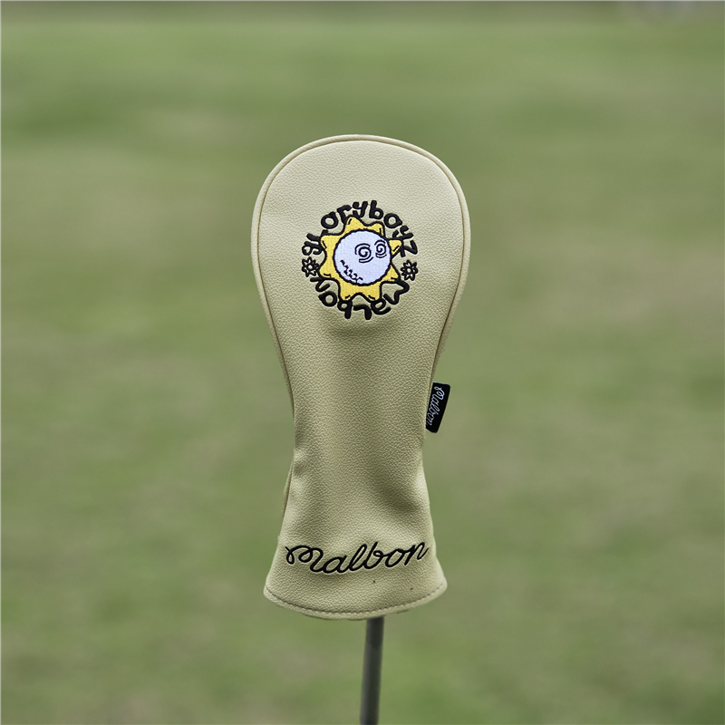 FW用カバー 2個セット Malbon Golf 新品送料無料 フェアウエーウッドカバー ゴルフ用品 _画像2