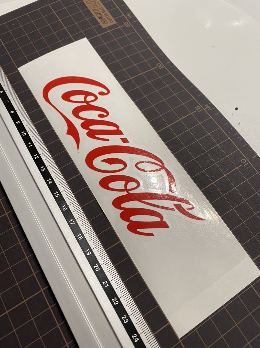 Coca-Cola コカ・コーラ　カッティングステッカー　送料一律84円　当時　旧車　昭和　ヤンキー_画像2