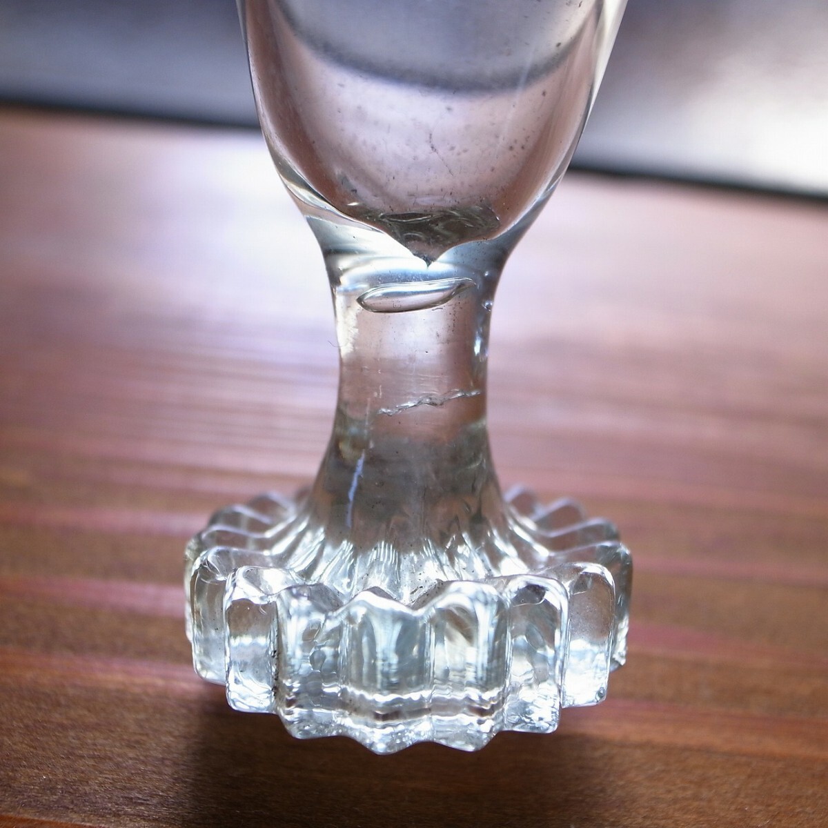 和ガラス 古硝子 ペア リキュールグラス グラス アンティーク 酒器 ショットグラス クリスタルグラスの画像6