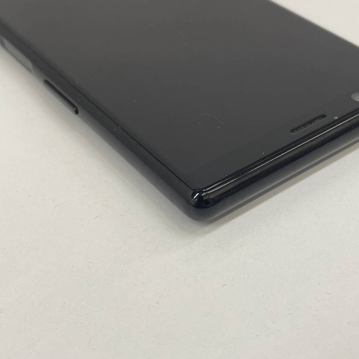 【HPF-3950】 1円～ 中古品 Xperia 5 64GB SIMなし docomo ドコモ 最大容量良好 判定〇 SO-01M ブラック スマホ本体 コード付き 初期化済みの画像6