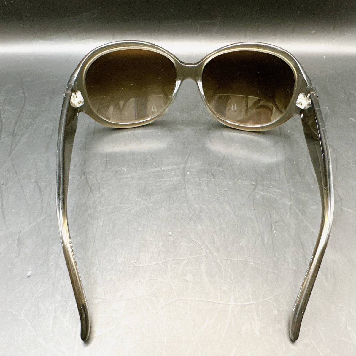 【TOA-5353】1円～ FURLA フルラ サングラス 眼鏡 メガネ ケース付き ゴールド系フレーム アクセサリー 服飾小物 ファッション 現状保管品の画像6