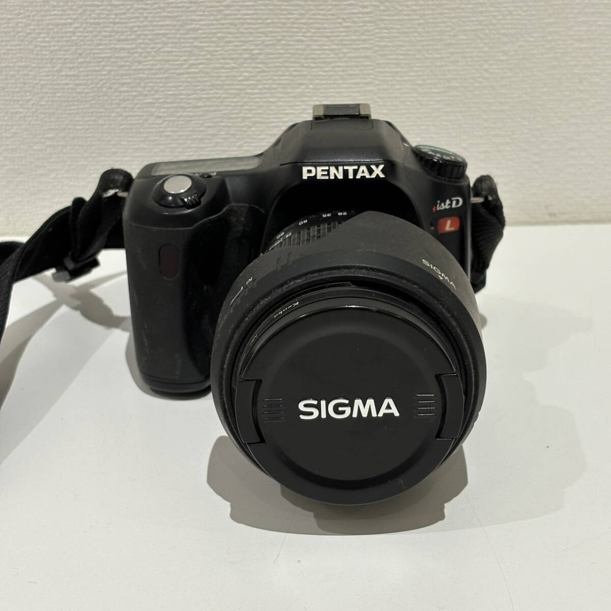 【AMT-10729】PENTAX ist DL カメラ本体 ジャンク品 SIGMA COMPACT HYPER ZOOM 28-200mm MACRO ASPHERICAL IF シグマ レンズ ペンタックスの画像2