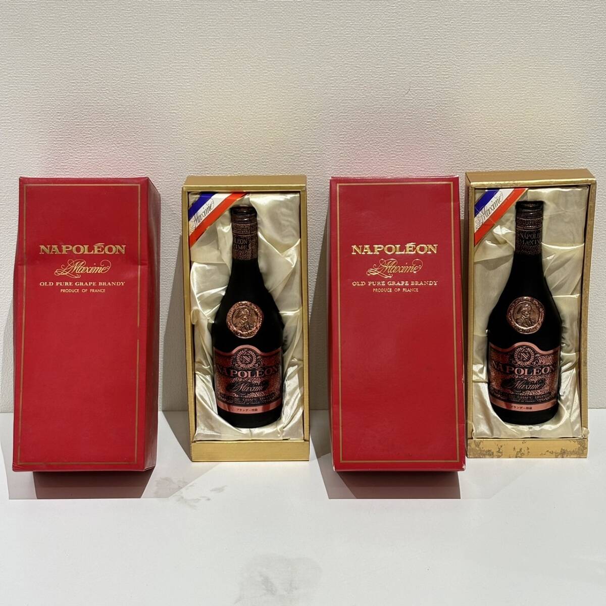 [AMT-10397a] sake summarize Napoleon set NAPOLEON Suntory Ray flannel do- Bill maxi m Val coat Special class brandy old sake sake 