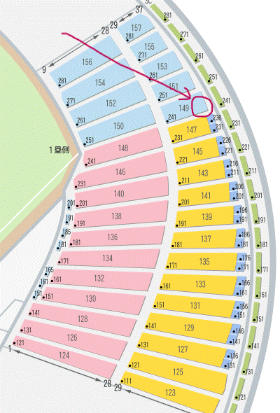 5月22日（水）18:00【埼玉西武ライオンズ vs 千葉ロッテマリーンズ 】ベルーナドーム ライトポールシートA【ライト】149ブロック連番の画像1