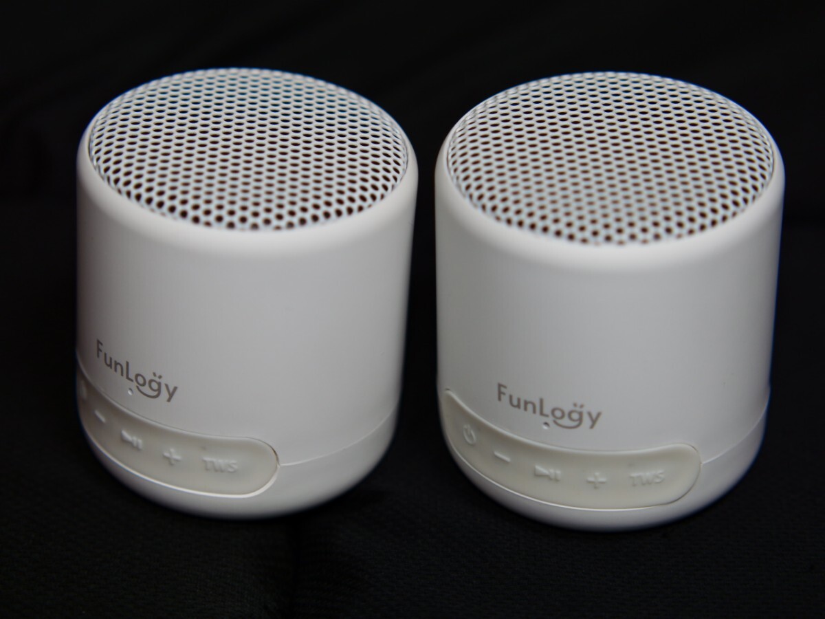 FunLogy Portable Mini 2台セット ポータブルスピーカー）防水IP67 Bluetooth TWS対応の画像1