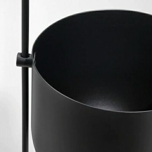  unused goods!IKEA Ikea hanging planter interior outdoors for black 12cm CHILISTRAN Chile straw n