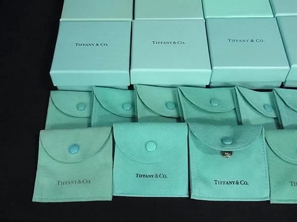 1円 ■美品〜■ TIFFANY＆Co ティファニー ボックス 箱 巾着 保存袋 アクセサリーケース 小物入れ 15点セット まとめ売り DA6564_画像4