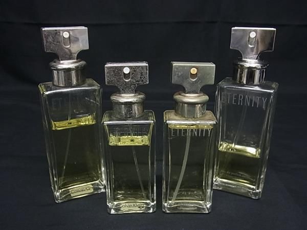 1円 ■美品〜■Calvin Klein カルバンクライン ETERNITY エタニティ オードパルファム 香水 フレグランス 4点セット まとめ売り AW4440_画像1